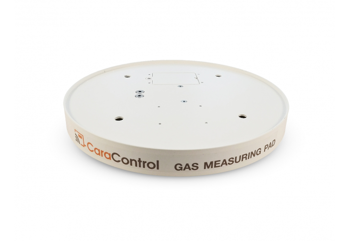 Wireless gas measuring pad