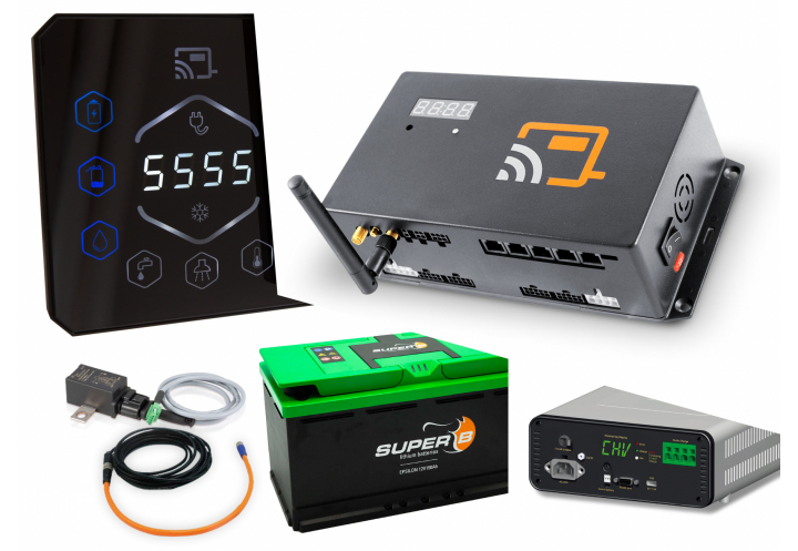 HMI package + charger 80A + battery 150Ah