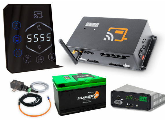 HMI package + charger 80A + battery 150Ah