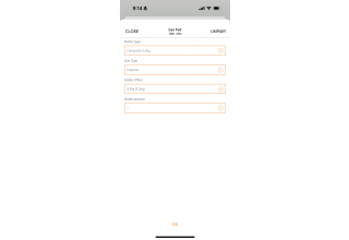 Piano di misurazione senza fili del livello del contenuto delle bombole di gas